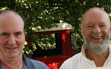 Worthy Farm John Taylor left Michael Eavis